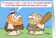 Tip Hat Caveman