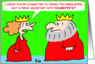 King Hire Handicapped card