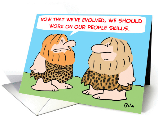 Caveman People Skills
 card (279417)
