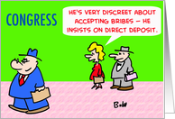 CONGRESS BRIBES card