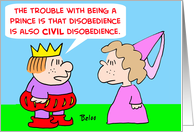 Prince Civil Disobedience card