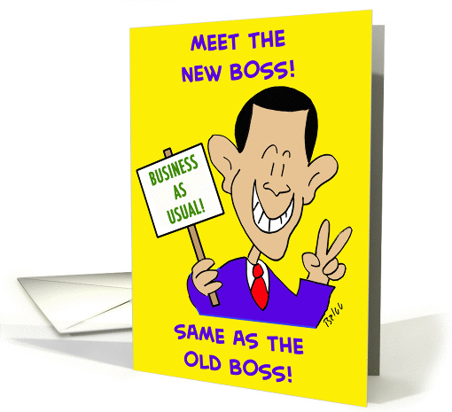 OBAMA card (311568)