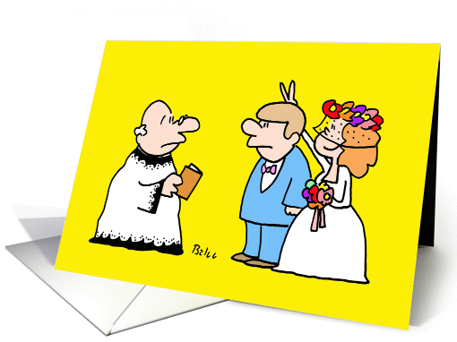 Marriage Is A Funny Thing
 card (338563)