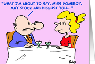 dating, shock, disgust card