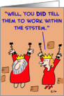 king, queen, work, within, system, prison card