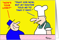 liver, medical, take, easy, restaurant card