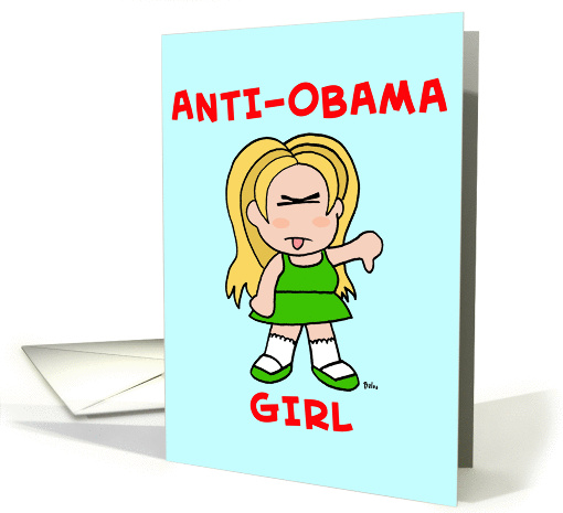 anti-Obama girl card (367070)