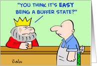 king, buffer, state card