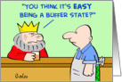 king, buffer, state card