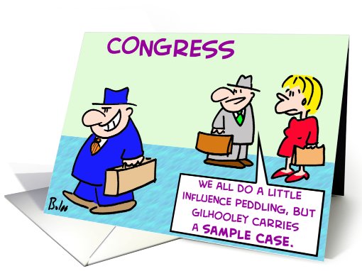 congress, influence, peddling, sample, case card (409184)