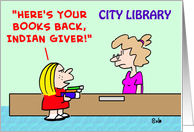 library, kids, return, books, indian, giver card