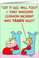king, whoopie, whoopee, cushion card