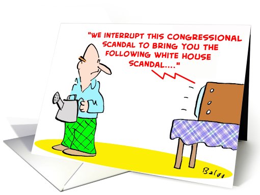 congressional, scandal, white, house card (416274)