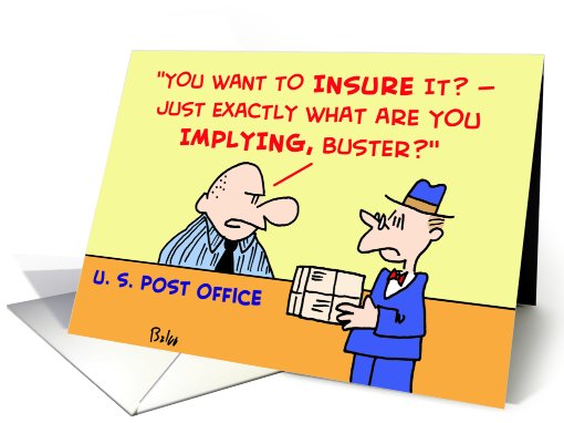 post, office, mailman, insure, insurance card (428230)