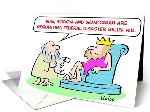 sodom, gomorrah, federal, disaster, relief, aid card (434359)