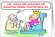 sodom, gomorrah, federal, disaster, relief, aid card