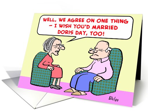married, doris, day card (434706)
