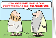 methuselah, nine, hundred, years card