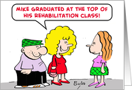 graduated top class rehabilitation card