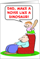 Club Noise Dinosaur card