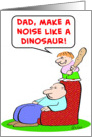 Club Noise Dinosaur card