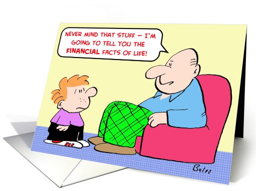 financial, facts, of, life card (444503)