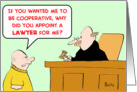 judge, appoint, lawyer, cooperative card