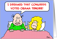 obama, congress, voted, tenure card