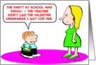 school, kids, teacher, valentine, underwear card