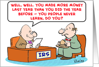 irs, never, learn card