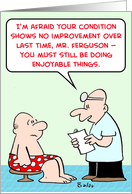 doctor, patient, still, enjoyable, things card