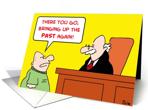 judge, bringing, up, past card (485504)