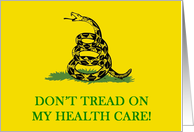 obama, don’t, tread, me, my, health, care card