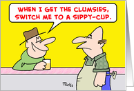 bar, drunk, clumsies, switch, sippy-cup card