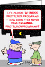 Criminal protection program? card