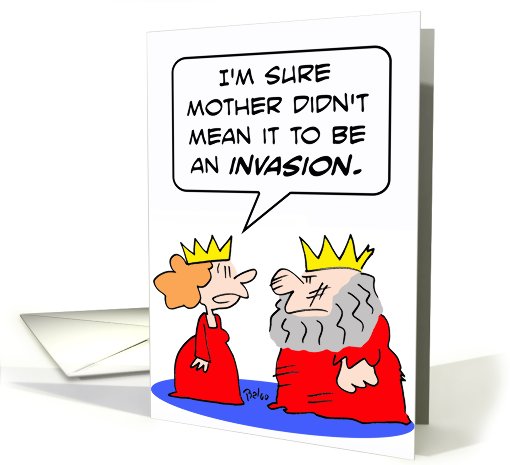 Mother invaded! card (550995)