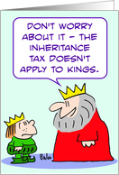 inheritance tax doesn’t apply to kings card