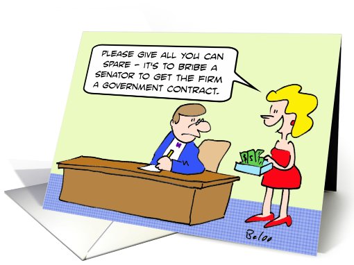 Bribe a senator card (568377)