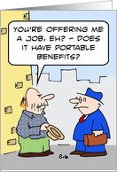 Portable benefits card
