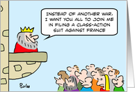 Class-action suit against France card
