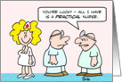 Doctor only has practical nurse card