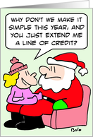 Santa should extend...