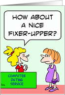 Computer dating...