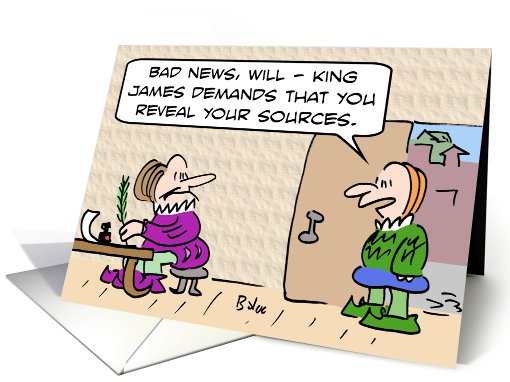 Shakespeare in trouble card (695877)