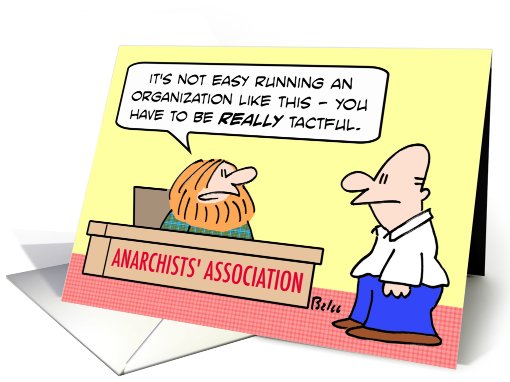 Reall tactful anarchist card (702287)