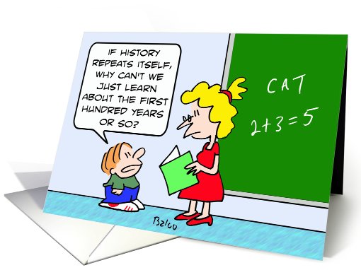 History repeats itself card (723290)
