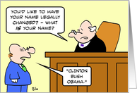 Name legally changed card