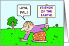 Friends Of The Earth card