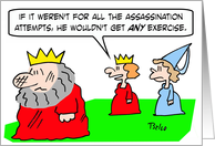 Assassination attempt exercise card