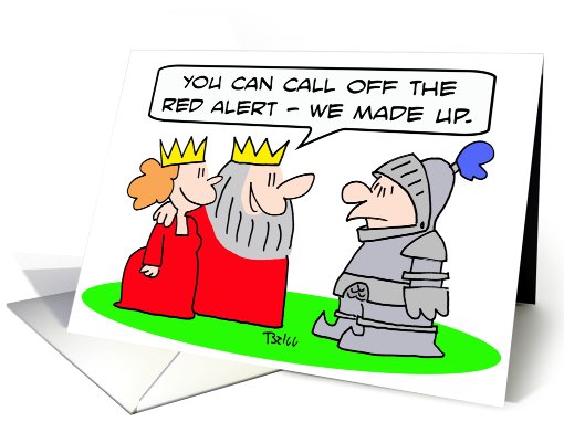 Call off the red alert card (753019)